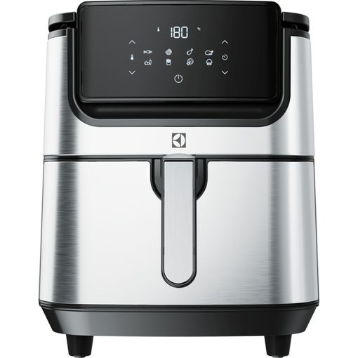 Electrolux Explore 6 – Freidora de Aire 5,4 L, 1800 W, Funcionamiento Sencillo, Gris
